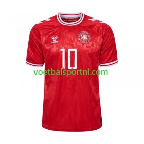 Denemarken Eriksen 10 Thuis Shirt EK 2024